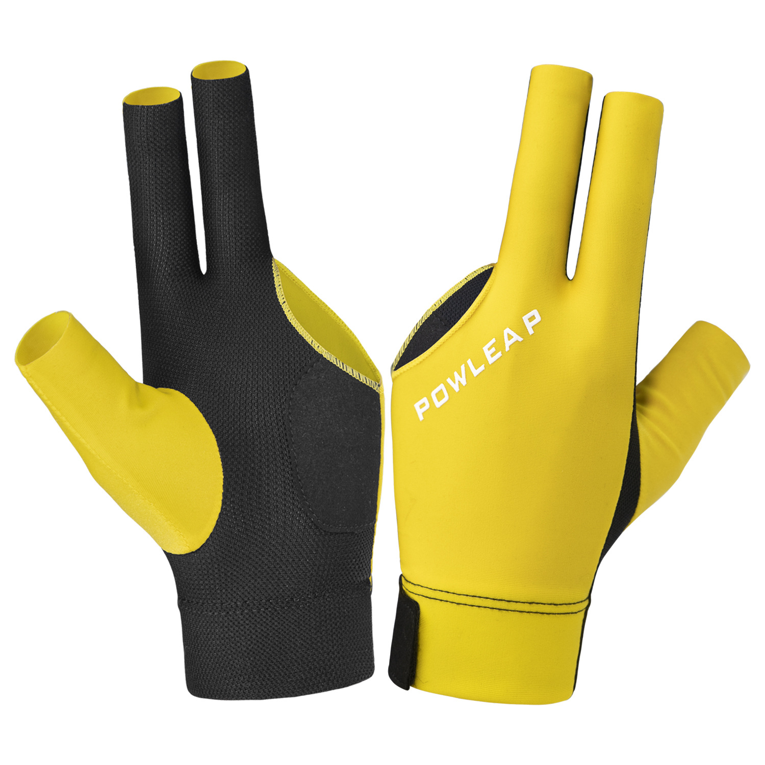 台球三指手套台球手套黑八桌球左手漏指手套斯诺克台球配件批发