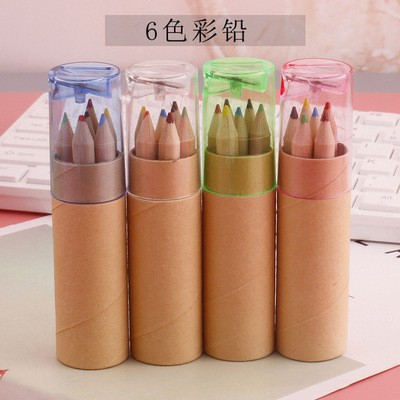 4 cilindro corto con cubierta de cuchillo de enrollamiento (6 colores)