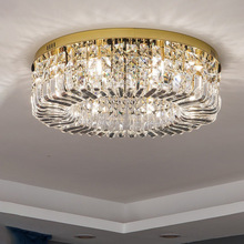 后现代水晶吸顶灯大气客厅灯具LED卧室餐厅灯厂家批发
