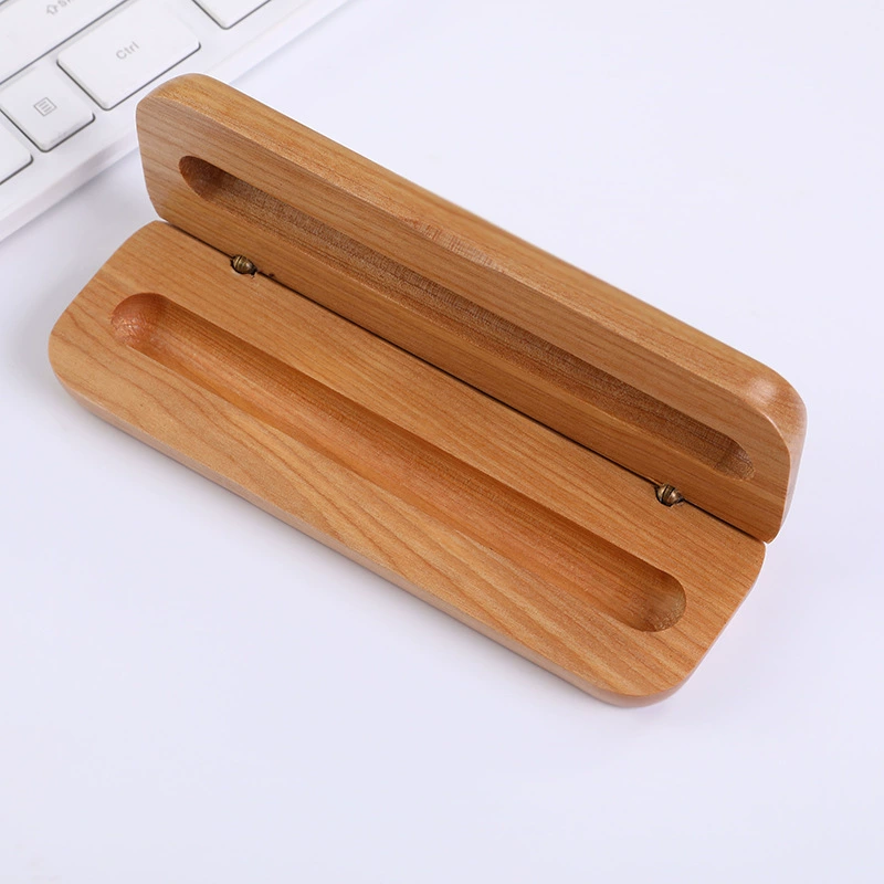 Бамбук и дерево ручка Коробка деревянная ручка Упаковка Подарочная коробка Упаковка Коробка для хранения ручки Бамбук и дерево Подарочная коробка