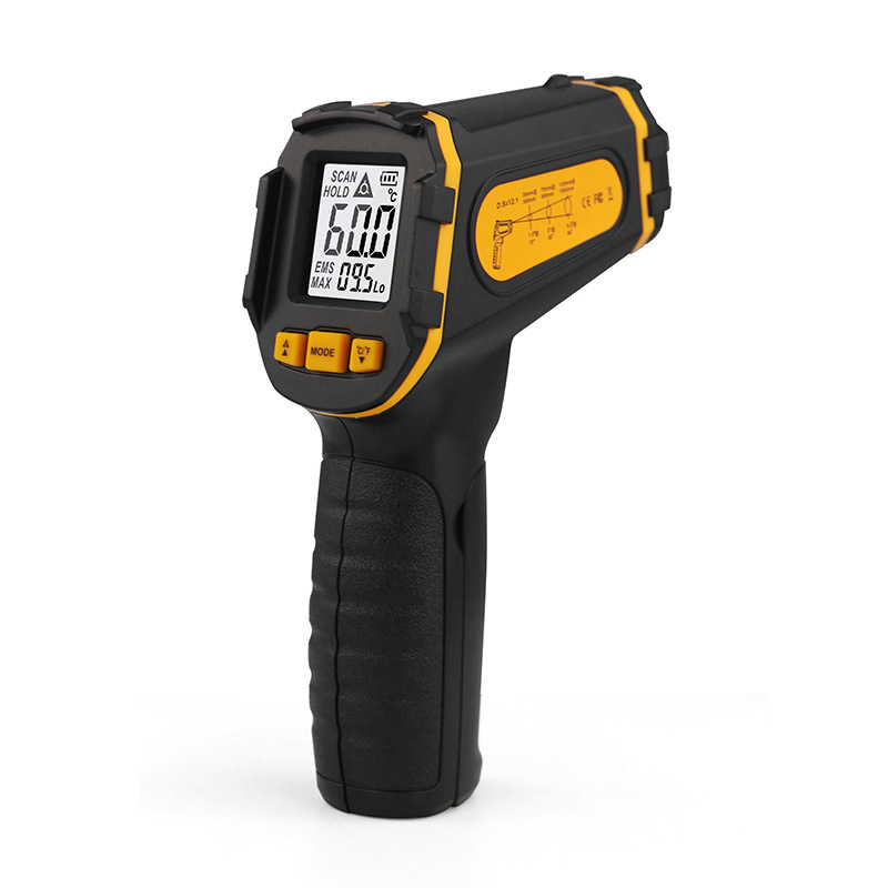 Hima AS600 infrared thermometer high precision water temperature kitchen baking industrial thermometer temperature oil temperature gun Hima AS600 infrared thermometer high precision water temperature kitchen baking industrial thermometer temperature oil temperature gun