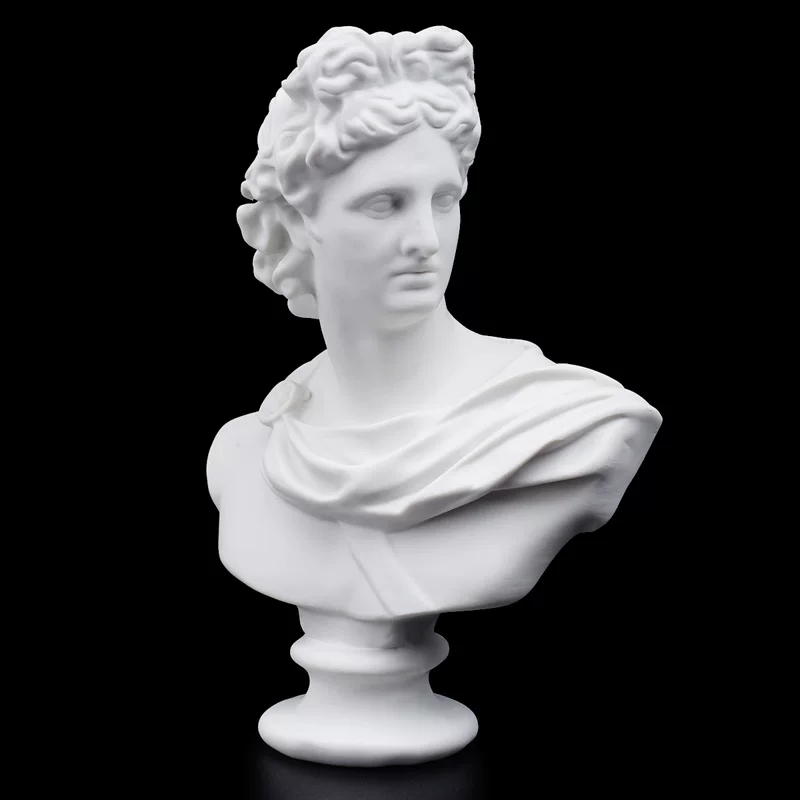 Gypsum avatar art sketch teaching aid sketching practice home decoration art carving window decoration