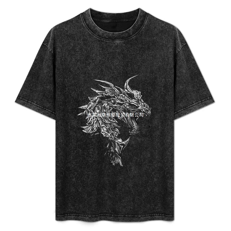 Dragon Skyrim T-Shirt Men's Rapper Graphic T-Shirt Fruit of the Loom Men's T-Shirt Dragon Skyrim T-Shirt Men's Rapper Graphic T-Shirt Fruit of the Loom Men's T-Shirt
