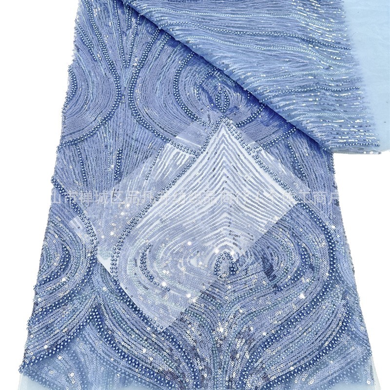Tejido bordado de sequillas, tela bordada tridimensional, tela bordada de sequillas, tela bordada de sequillas, tela bordada de sequillas, stock transfronterizo image 6