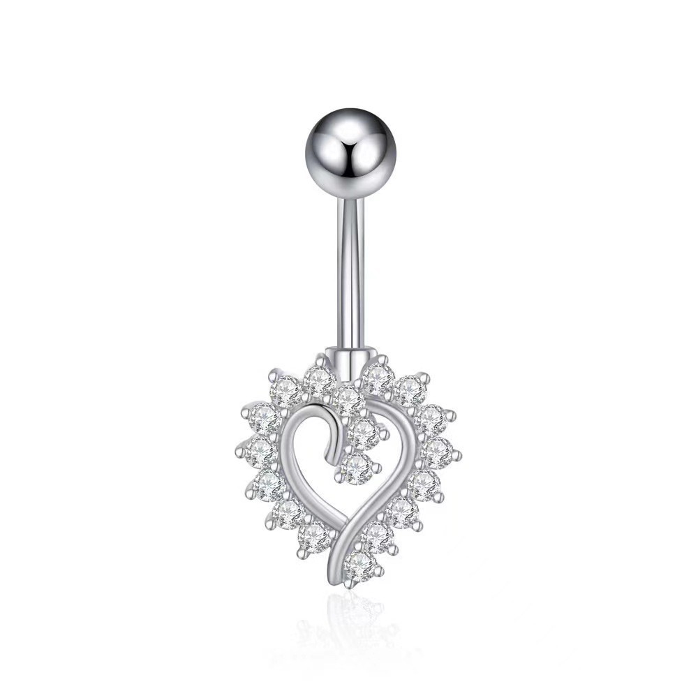 Silver pointed spike labret stud material detail