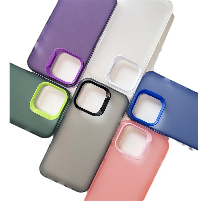 Cover per telefono in tpu opaco ad alta trasparenza per realme c25_voghion.com