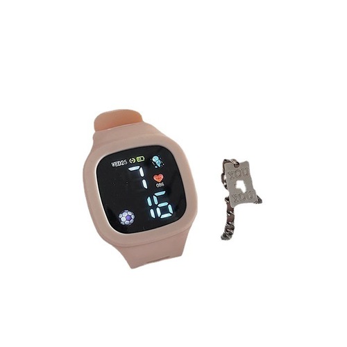 New LED outdoor sports touch screen electronic watch for primary school students and children who only watch the time for boys and girls