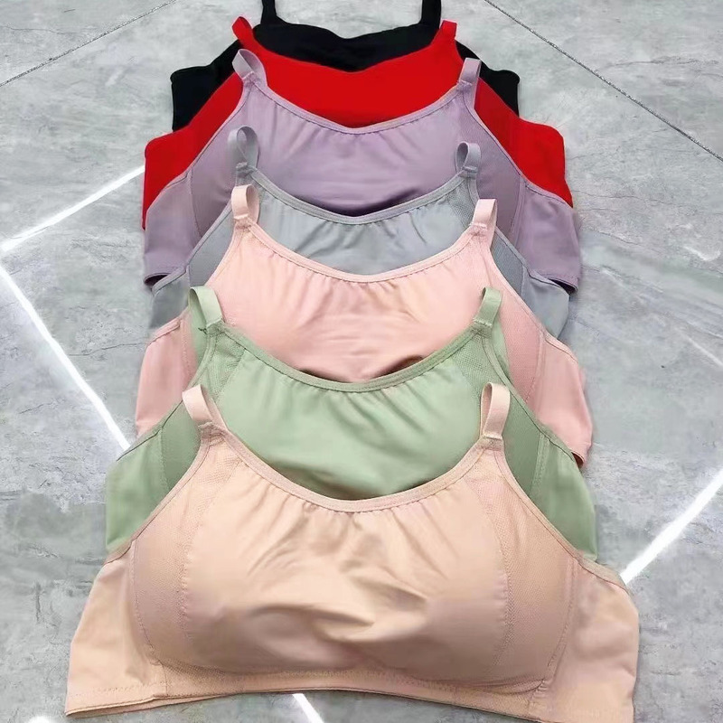 Yidaimeng 635 glossy wireless bra thin AB comfortable soft seamless tube top anti-exposure girl underwear Yidaimeng 635 glossy wireless bra thin AB comfortable soft seamless tube top anti-exposure girl underwear