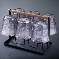 Glacier стеклянная чашка для домашнего отдыха Гостинная чашка для чая, чайная чашка для кофе