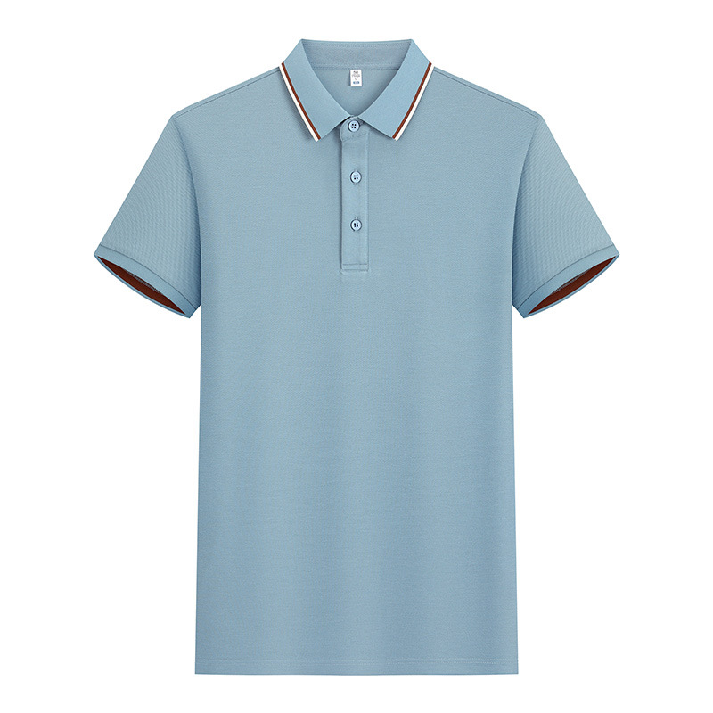 7A antibacteriano sensación fría collar corporativo de capacitación institucional camiseta publicitaria polo ropa de trabajo camiseta logotipo personalizado