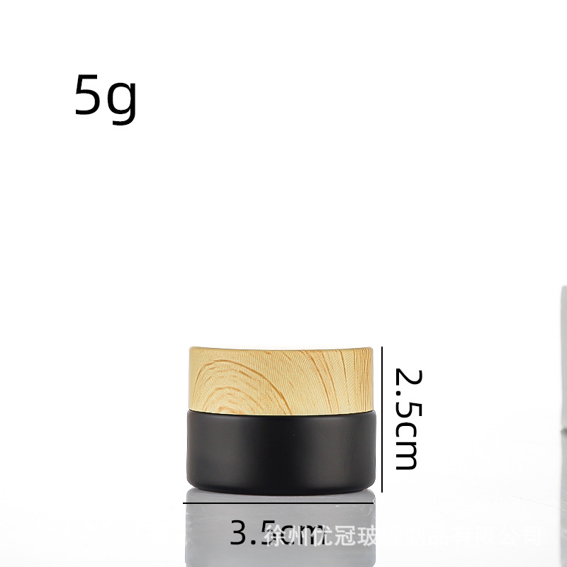 Frasco Pulverizador de Vidrio con Tapa Grano de Madera Reutilizable, Portátil para Cosméticos image 6