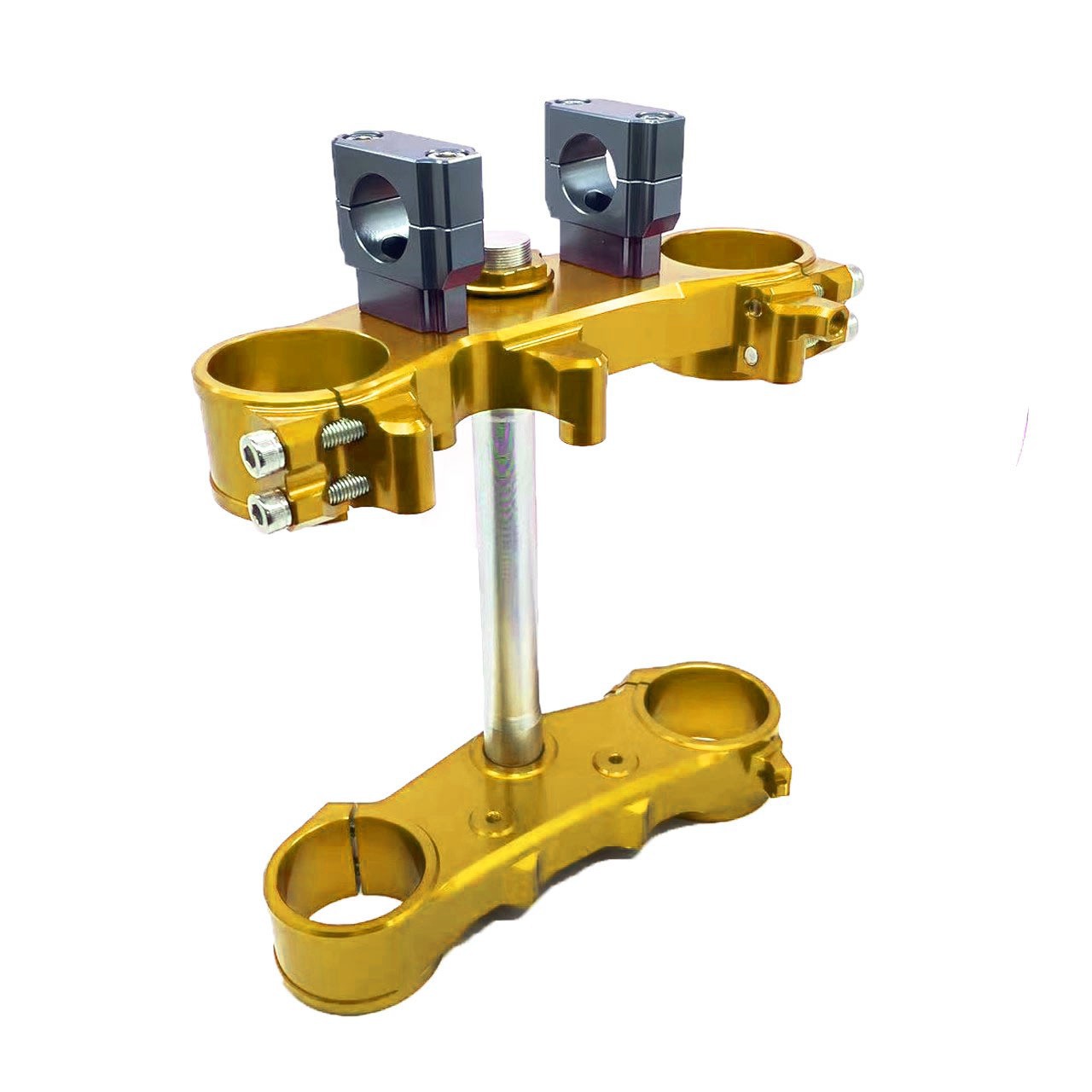 Off-Road Motorcycle Modification Parts Crf250L/Crf300L Upper and Lower Connecting Rods Cnc Aluminum Alloy Steering Column Wholesale