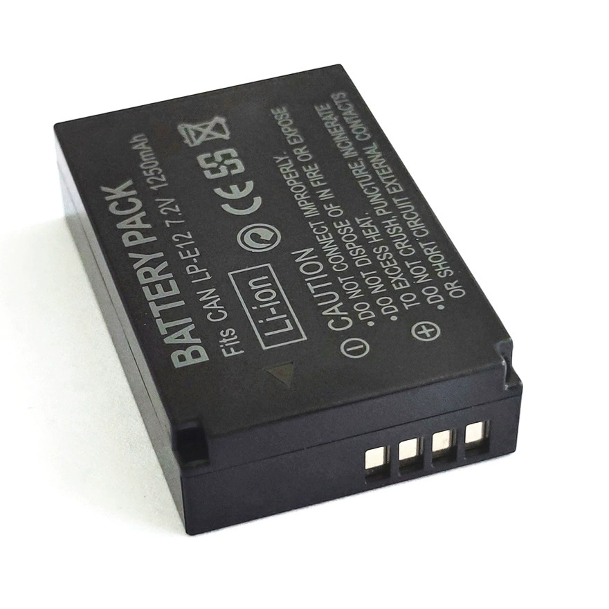 Suitable for Canon EOS 100D M10 M10 M50 M50 M M2 KISS X7 SX70 LP-E12 battery