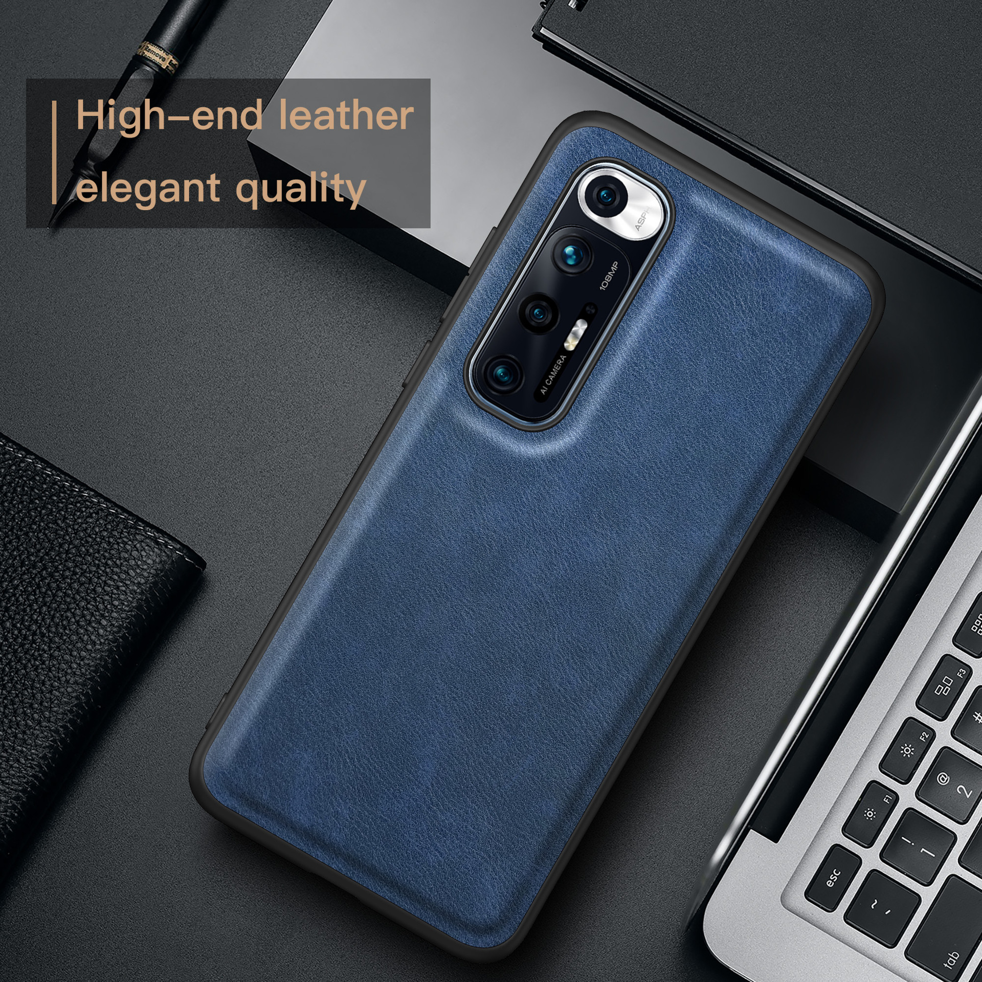 凯琪米适用于小米 10S手机壳防摔全包保护套防滑简约手机皮套外壳