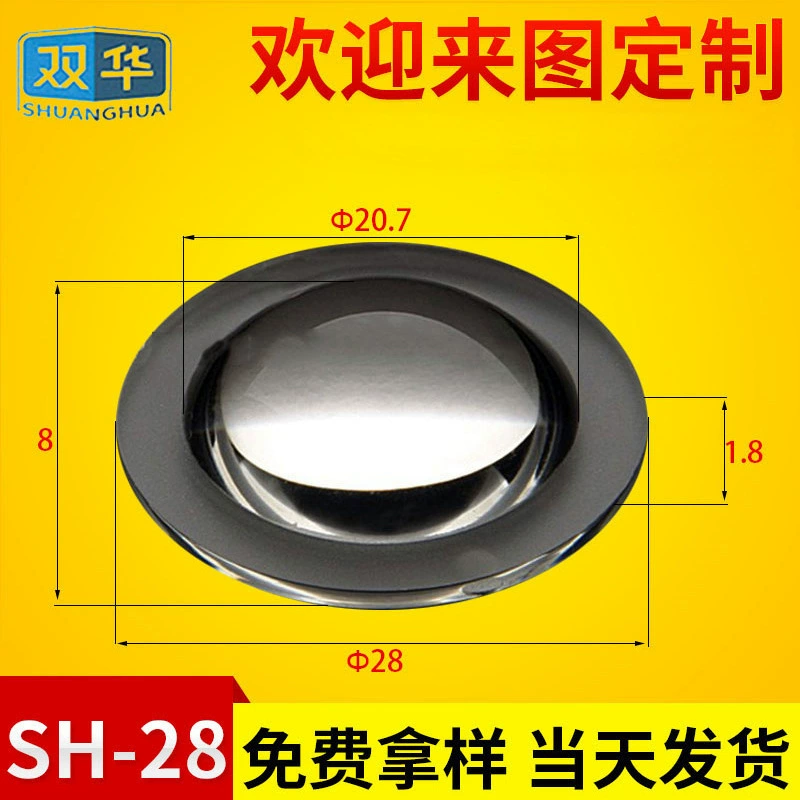 Производитель поставляет светодиодные линзы глянцовые светодиодные светопропускающие зеркала имитация люменной большой мощности акриловый диаметр 28 выпуклых зеркал оптом