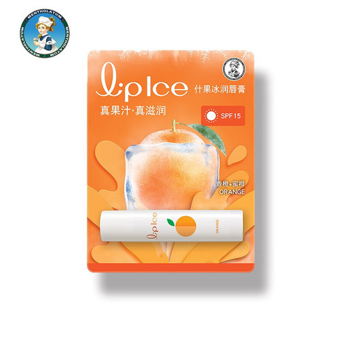 Mentholatum Orange + Mandarin 3.5g lip balm lip balm men and women lip balm mint lip balm