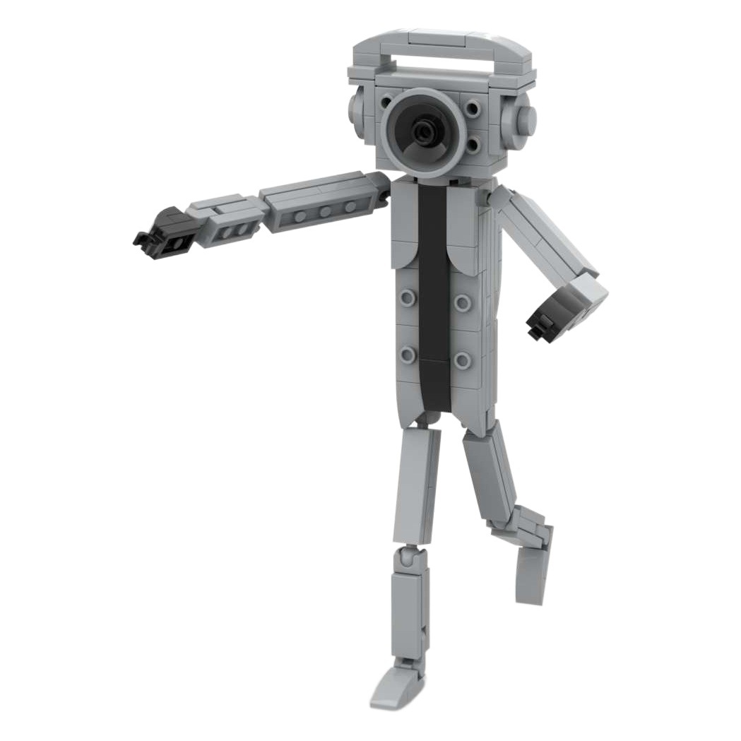 Laberinto bruja juego caliente Inodoro Hombre bloques de construcción Monitor MOC Mesa hecha a mano columpio monstruo TV hombre