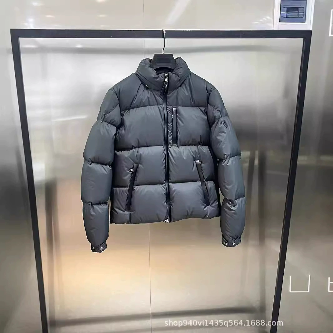 Высокая версия Mengjia 24FW, пуховик с потайным капюшоном и стоячим воротником, простая свободная версия для пар