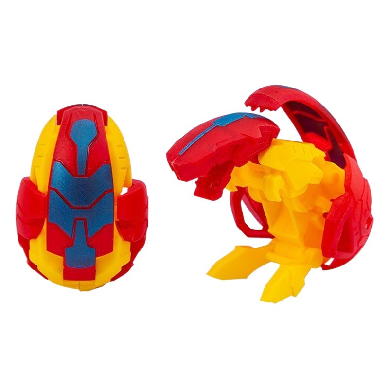 Children's Dinosaur Toy Simulation Deformed Dinosaur Egg Model Toy Boy Deformed Gashapon Kindergarten Gift Wholesale
