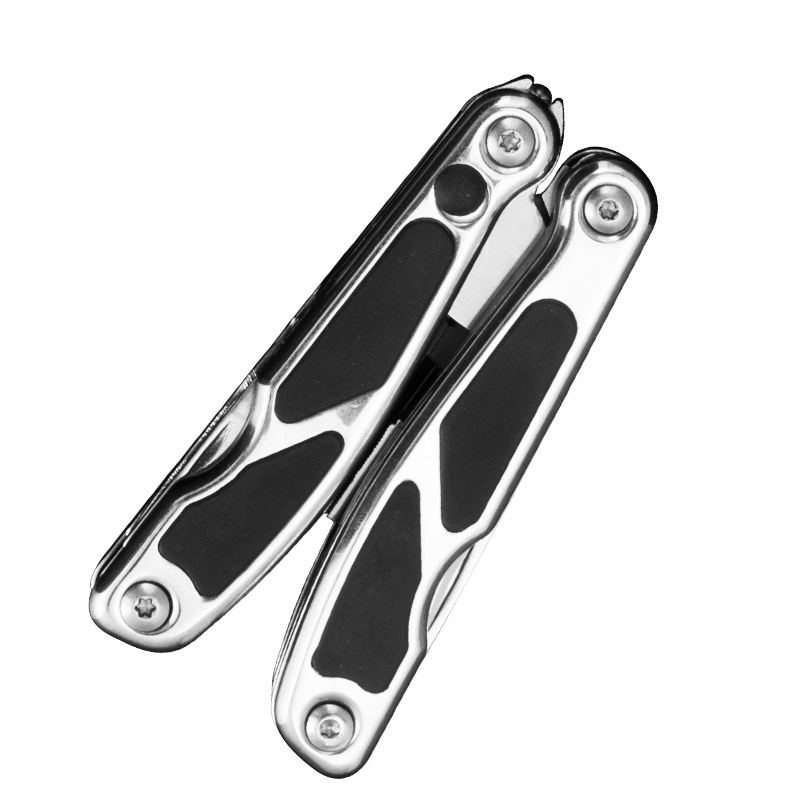 SQ Shunquan alicates de herramienta de combinación multifuncional Alicates de herramienta mini al aire libre universal con luz LED