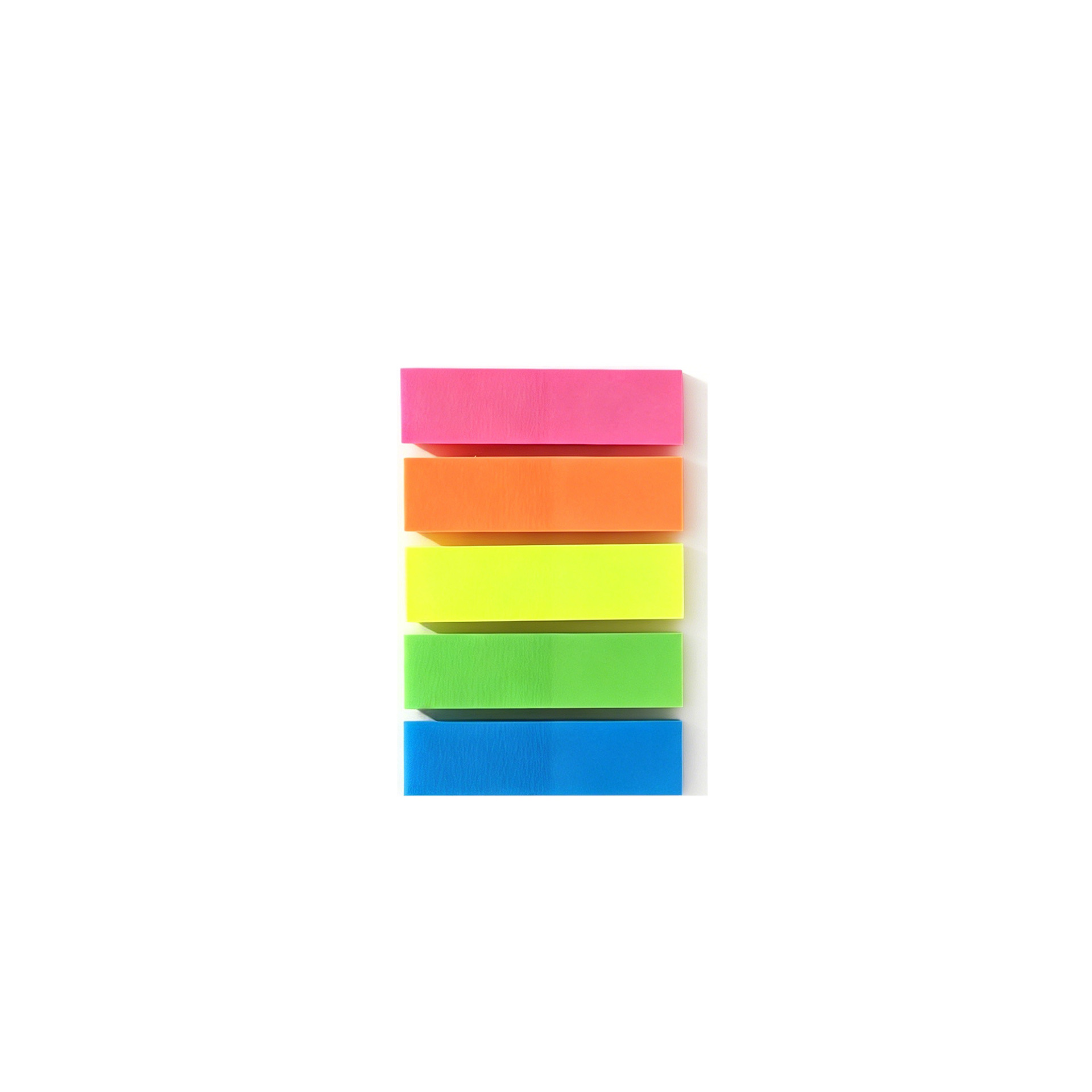Notas adhesivas transparentes extraíbles de 10 colores, notas adhesivas impermeables para estudiantes, pegatinas de índice de colores Morandi de secado rápido, impermeables y de secado rápido