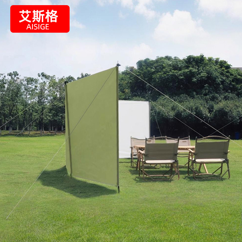 Windbreak for Tents, Outdoor Camping, Thickened Windproof Enclosure, Outdoor Dinner Barbecue Screen, Curtain Wholesale