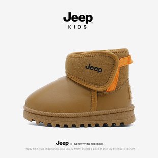 jeep��ͯѩ��ѥ������ͯ�ӽq������Ь2025�¿ů��ѥŮͯѩ��Ь
