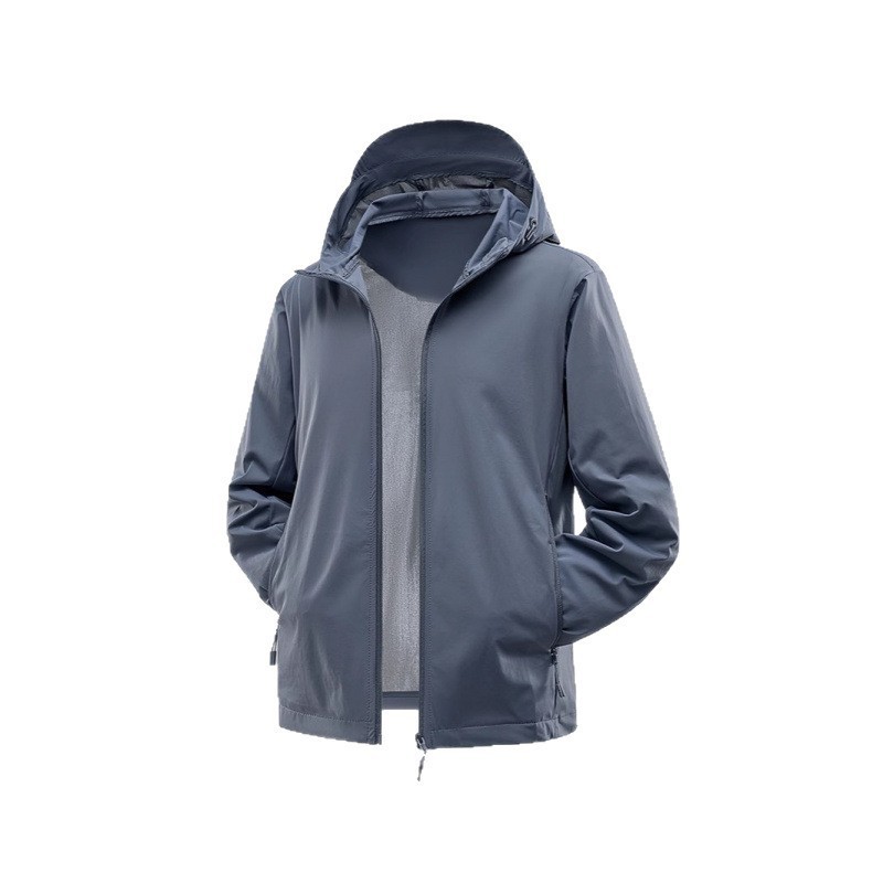 Upf50+ Elastic Sun Protection Jacket for Men and Women Couples Summer Anti-Uv Lightweight Fishing Sun Protection Clothing Wholesale