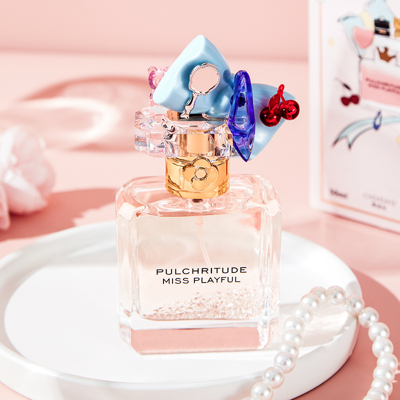 Neues, heiß verkauftes Parfüm: Miss Perfume Parfüm mit hohem Setting-Duft, frischer Blumengeschmack, Mädchenparfüm, 50 ml Parfüm_voghion.com