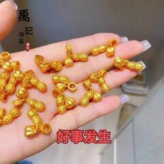 金店の同じタイプは長く色が落ちません。ベトナム沙金diy部品は銅メッキがいいです。