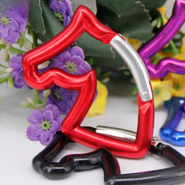 Hebrew horse head color special-shaped buckle aluminum alloy toy kettle luggage mountaineering buckle