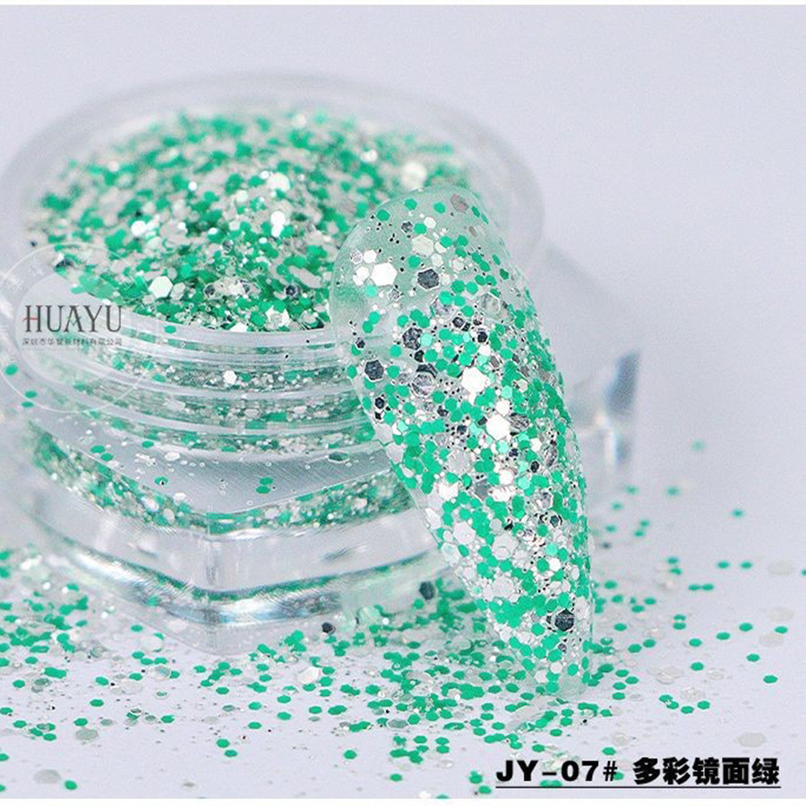 JY-07 # 화려한 거울 녹색