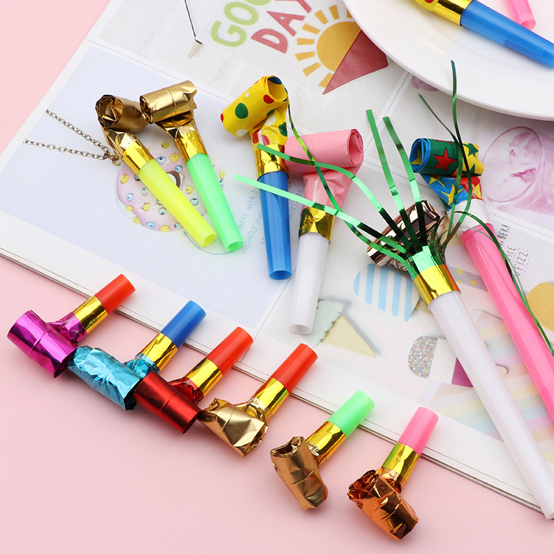Factory wholesale Dragonkou whistle team birthday party party long…