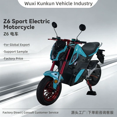 Manufacturer exports Z6 electric motorcycle, two-wheeled high-power off-road electric motorcycle for adults, available for global export and sample request (Elektrikli motosikletlər)