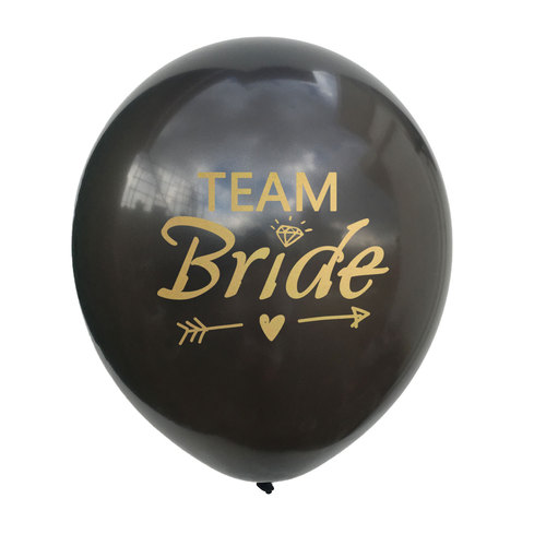 Bridal Party Bachelorette Party Hen Party Decoration 12 Inch Rose Gold Bride to Be Latex Balloon