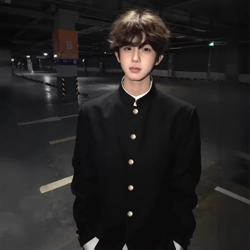 Original Dk Uniform Youth Lapel Suit Jacket Japanese Style Student Graduation Suit Casual Zhongshan Suit Set for Men Original Dk Uniform Youth Lapel Suit Jacket Japanese Style Student Graduation Suit Casual Zhongshan Suit Set for Men