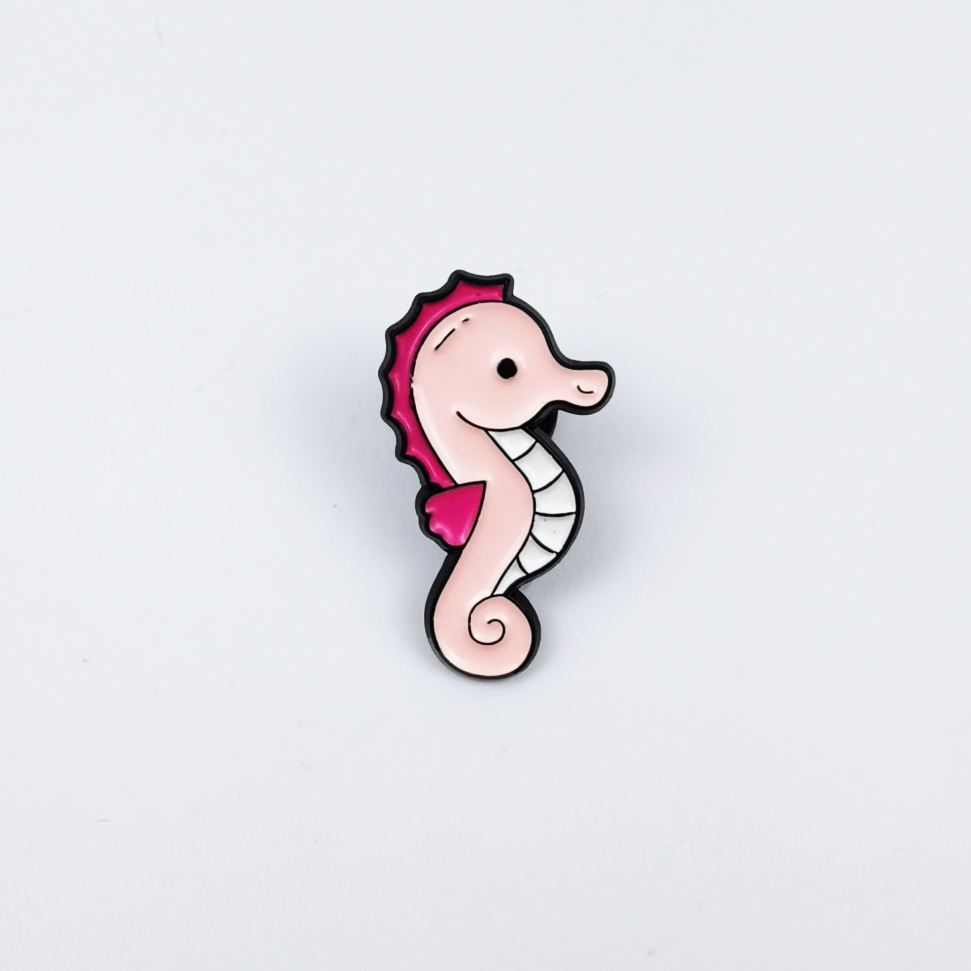 Insignia creativa de animales marinos Dibujos animados linda forma regalo joyería broche transfronterizo ins metal ropa collar
