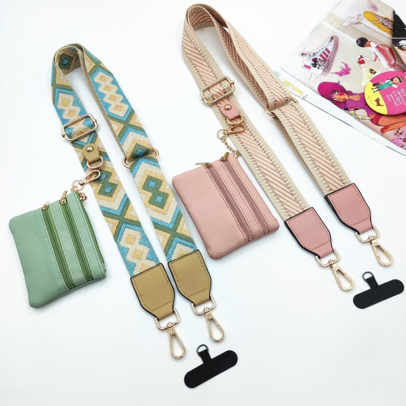 101g Weight Bag Strap Bag Accessories Type 1 Piece, 1 Set Quantity Casual, Daily Occasion Polyester Material Geometric, Leopard Pattern Simple Style, Classic Style Style 1 Piece 1 Set Polyester Geometric Leopard Bag Strap 21