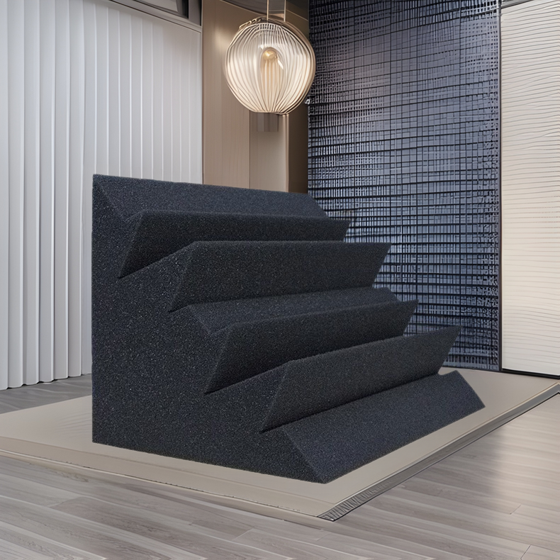 Low-Frequency Corner Sound-Absorbing Cotton, Noise-Reducing Cotton for Ktv Recording Studios, Anti-Noise Cinema Decoration Soundproofing Material, Flame-Retardant