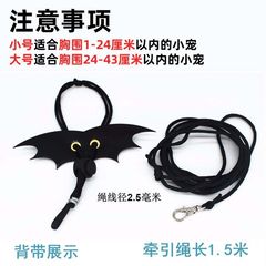 倉鼠牽引繩袋鼯背帶式分體金絲熊花枝鼠外出牽引溜鼠豚鼠繩獨立站