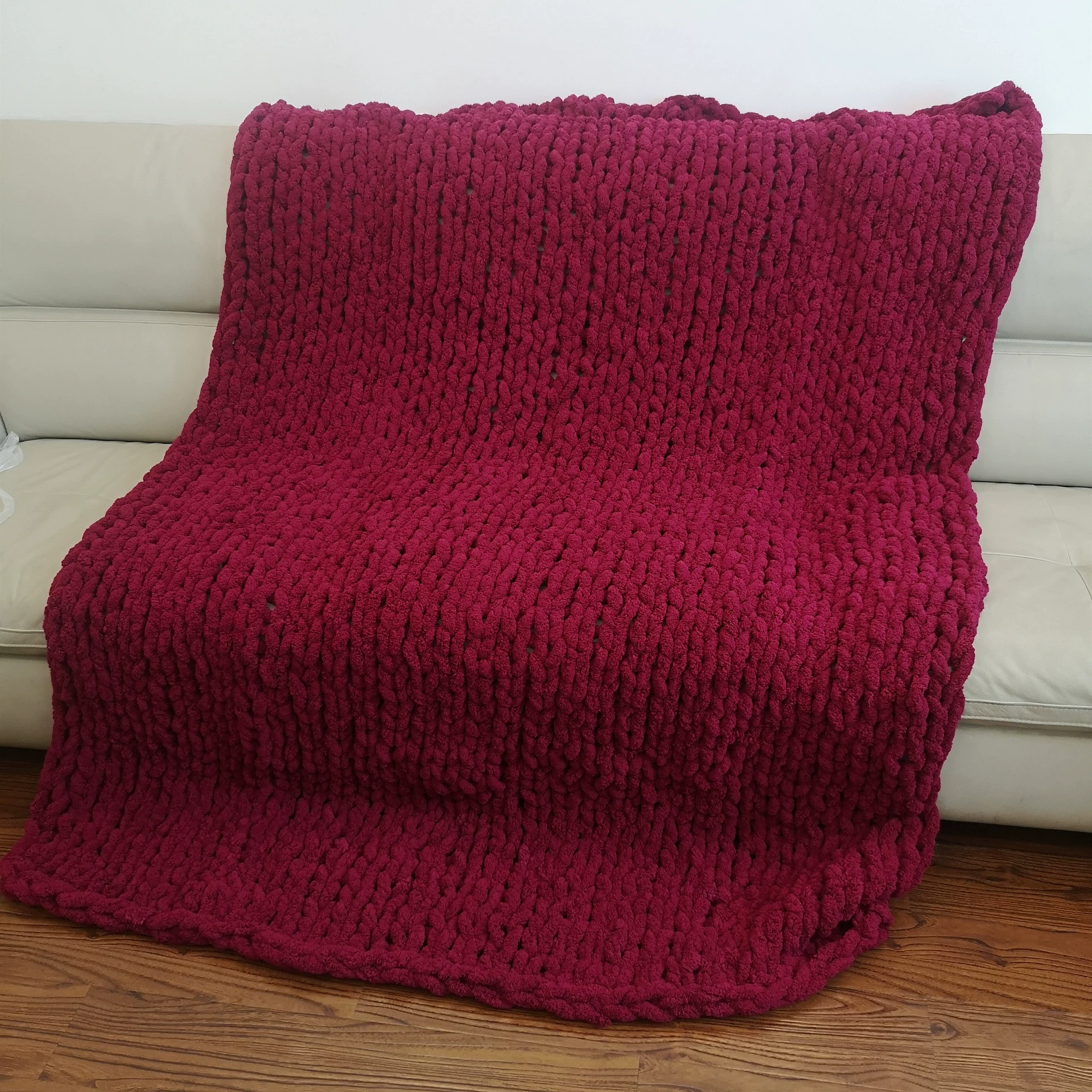 Knitted woven duvet, sofa, DIY, Amazon, wish