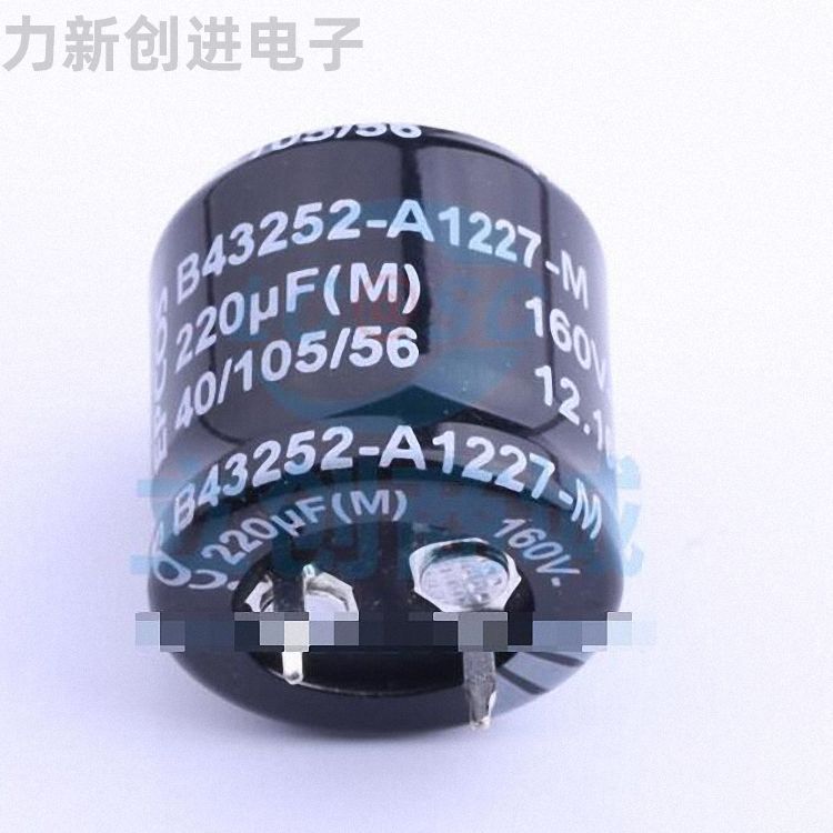 B43252A1227M000描述220uF 160V电解电容器