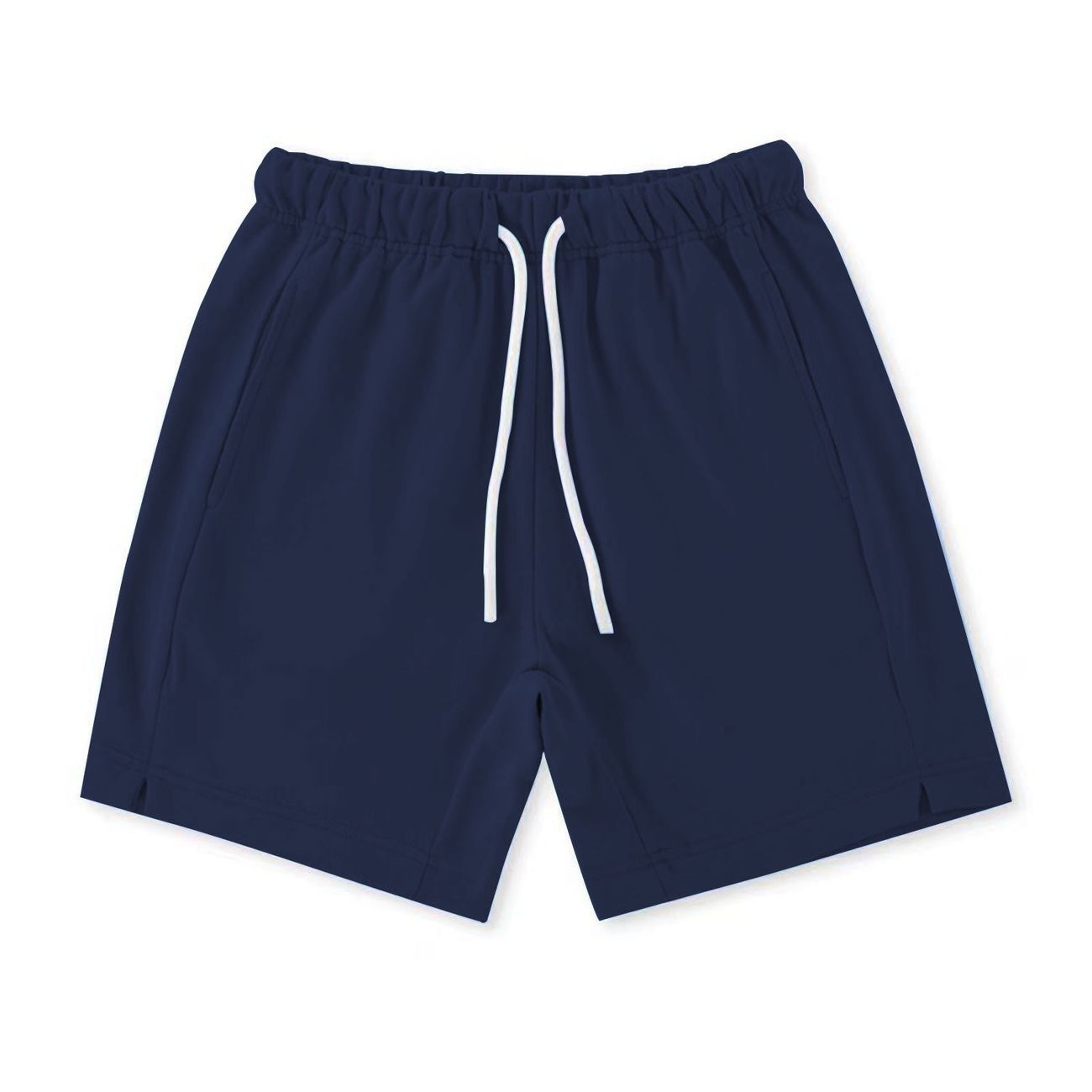 Deportes de verano ocio entrenamiento acondicionado rápido secado fábrica de pantalones al por mayor nuevos pantalones cortos estadounidenses de color sólido para hombres