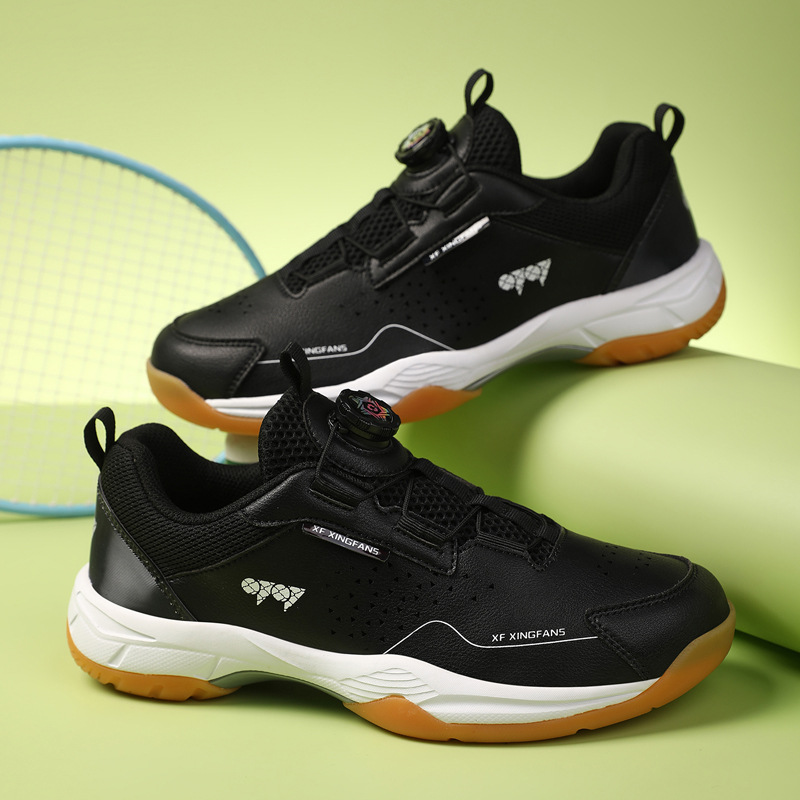 Nuevos zapatos transfronterizos de bádminton transpirables zapatos deportivos de entrenamiento profesional para hombres y mujeres zapatos de tenis de mesa