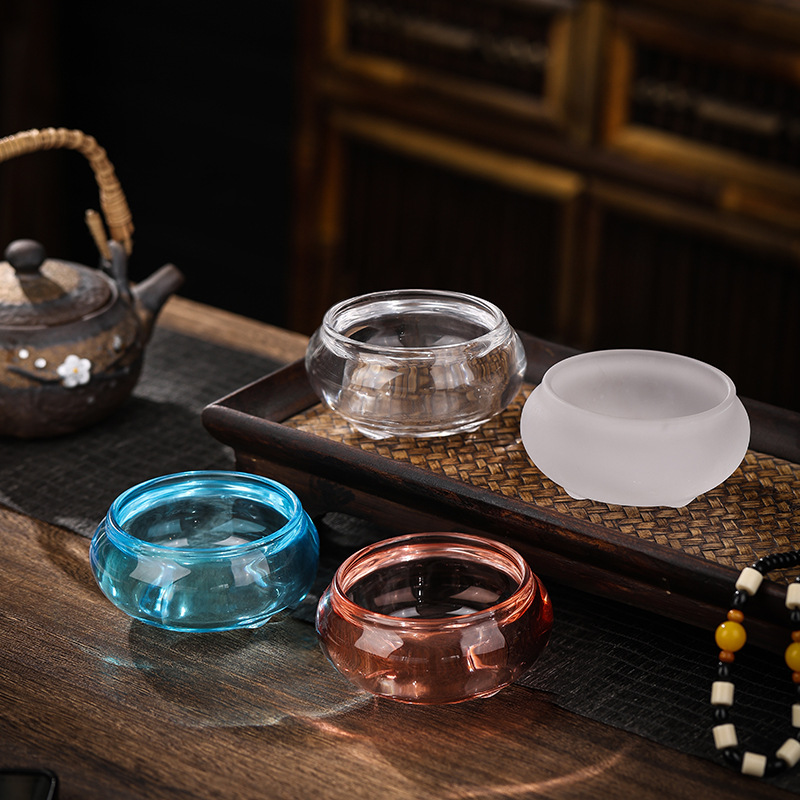 三足琉璃供佛香炉家用佛台香插香座室内佛具用品佛室上香薰炉摆件