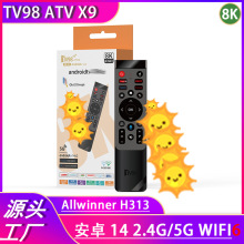 TV98 ATV X9 �C픺�4K�����{���Z���p5gWIFi��׿14�ҕ����tv box