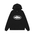 Sweatshirt-black printed white