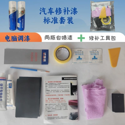 Car Repair Self-Painting Pearl White Sheet Metal Spray Repair