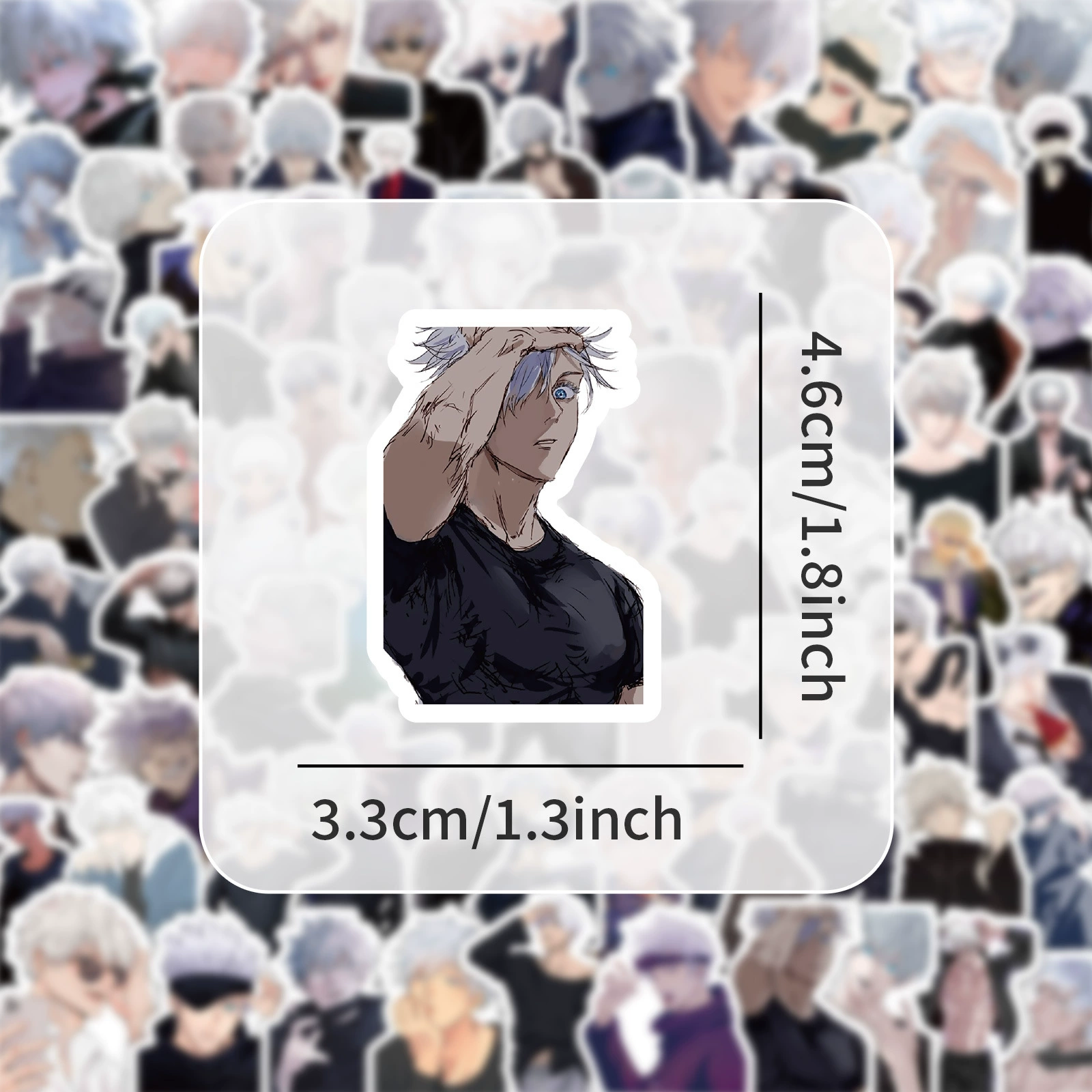 Стикер Jujutsu Kaisen, для ноутбука, наклейки, стикеры, бой