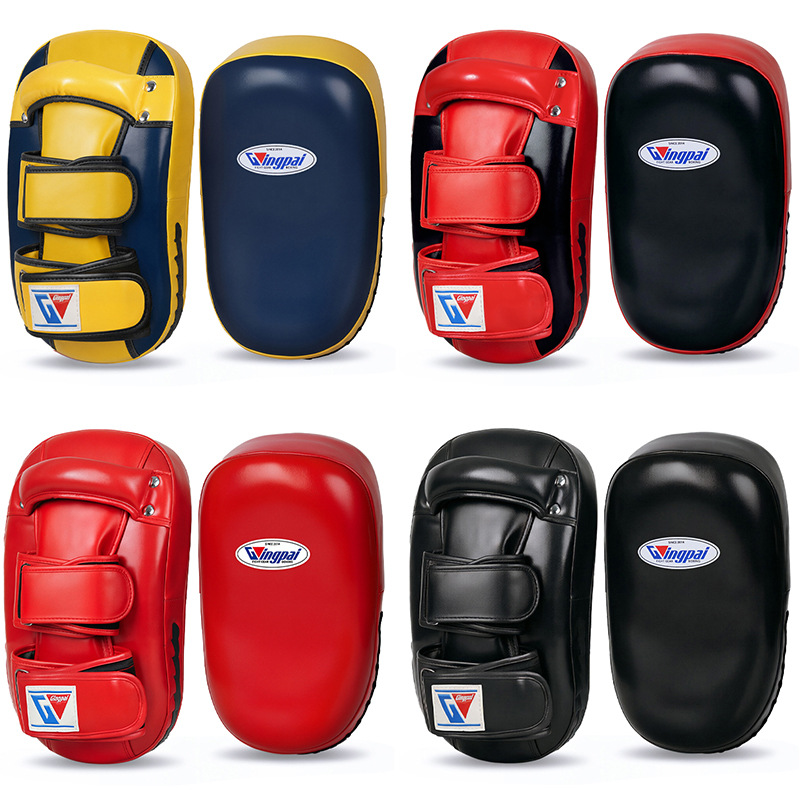 Muay Thai Foot Target, Sanda Kicking Target, Professional Training Curved Boxing Target, Adult Fighting Equipment, Taekwondo Blocking Board
